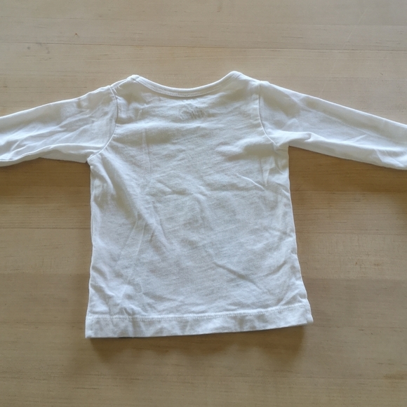 Baby Girl 6 Month Winter Penguin Long Sleeve Shirt - Picture 3 of 6